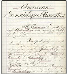 American Dermatological Association History